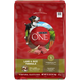 Purina ONE Dry Dog Food Lamb and Rice Formula (Brand: Purina ONE)