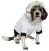 Aspen Winter-White Fashion Pet Parka Coat